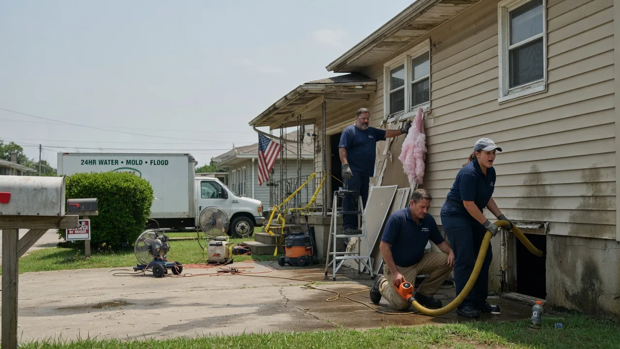 Water Damage Repair in Blue Springs, NE near me